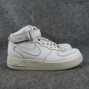 Nike Shoes Big Kids 6Y Air Force 1 Mid Sneakers White Trainers Youth High Top